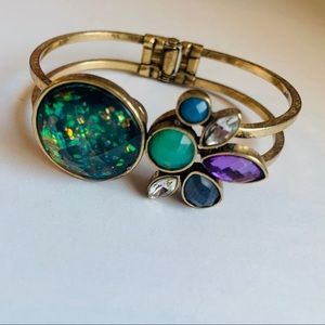 Anthropologie Mermaid jewel bracelet